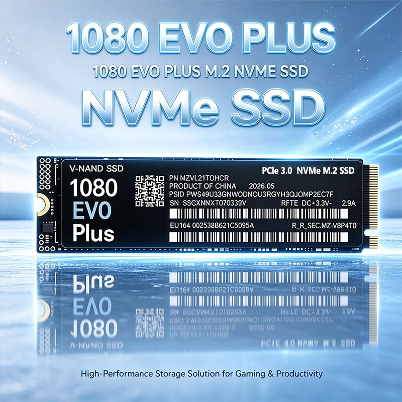 Newest 1080 EVO Plus M.2 NVMe  - огляд і ціна Ssd 500Gb