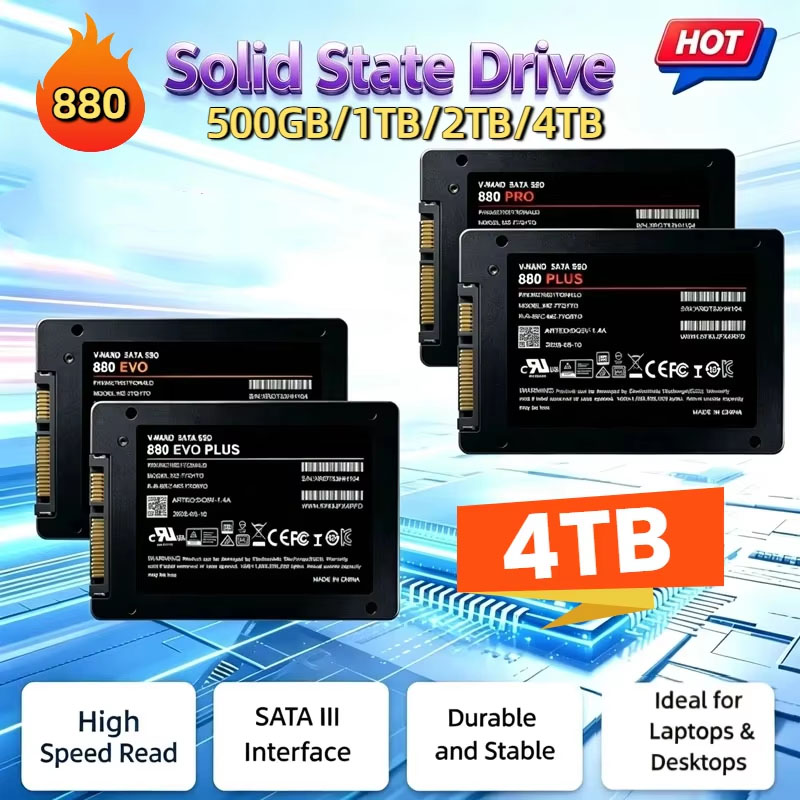 880EVO 4TB Solid State Disk SS - огляд і ціна Ssd 1Tb