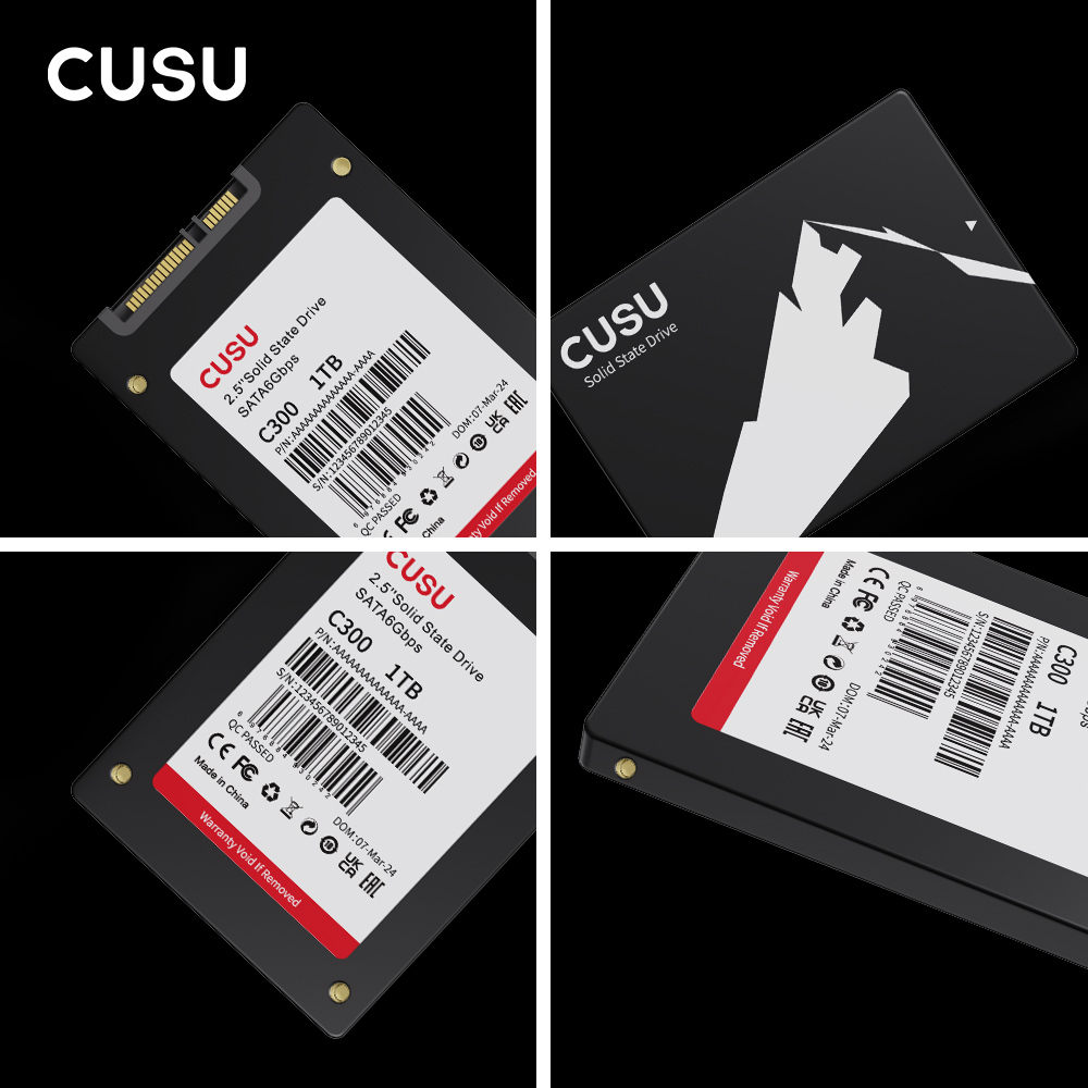 CUSU SSD 1TB 512GB 256GB 128GB - огляд і ціна Ssd 500Gb
