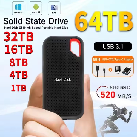 SSD PSSD E61 1TB 2TB 4TB 6TB 1 - огляд і ціна Ssd 1Tb