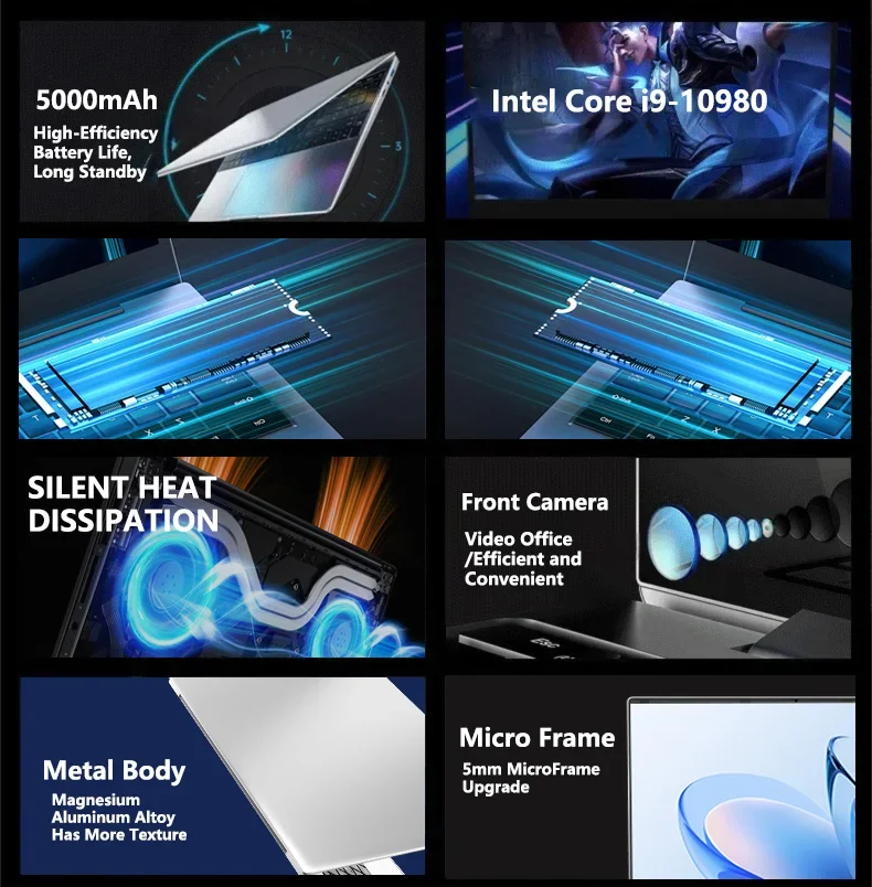 New Arrival 14.1 Gaming I9 Lap - огляд і ціна M.2 Ssd