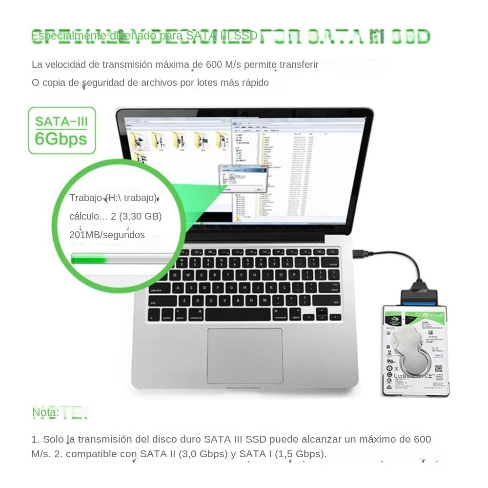 USB 3.0 SATA 3 Cable Sata To U - огляд і ціна External Ssd